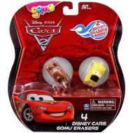 Toywiz Disney  Pixar Cars Cars 2 Gomu Mater & Luigi Gomu Erasers 4-Pack