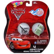 Toywiz Disney  Pixar Cars Cars 2 Gomu Siddeley & Sarge Gomu Erasers 4-Pack