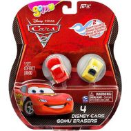 Toywiz Disney  Pixar Cars Cars 2 Gomu Lightning McQueen & Luigi Gomu Erasers 4-Pack