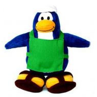 Toywiz Club Penguin Series 1 Barista 6.5-Inch Plush Figure