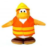 Toywiz Club Penguin Series 1 Construction Worker 6.5-Inch Plush Figure