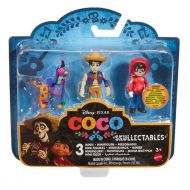 Toywiz Disney  Pixar Coco Skullectables Miguel, Hector & Dog Mini Figure 3-Pack Set