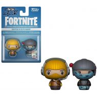 Toywiz Funko Fortnite Pint Size Heroes Raptor & Elite Agent Vinyl Figure 2-Pack