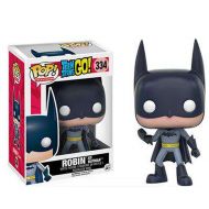 Toywiz DC Teen Titans Go! Funko POP! TV Robin as Batman Exclusive Vinyl Figure #334
