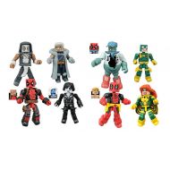 Toywiz Marvel Minimates Series 65 Deadpool Set of 4 Minifigure 2-Packs