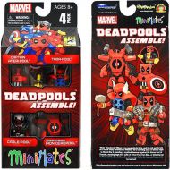 Toywiz Marvel Deadpools Assemble Exclusive Minifigure 4-Pack