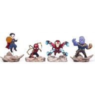 Toywiz Marvel Avengers: Infinity War Mini Egg Attack Iron Man, Dr. Strange, Thanos, and Iron Spider-Man Action Figure 4-Pack EAA-059