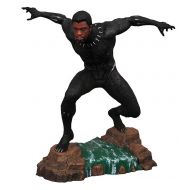 Toywiz Marvel Gallery Black Panther 9-Inch PVC Figure Statue [Movie Version, Unmasked] (Pre-Order ships April)