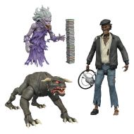 Toywiz Ghostbusters Select Series 5 Terror Dog, Library Ghost & Taxi Driver Set of 3 Action Figures
