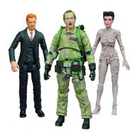 Toywiz Ghostbusters Select Series 4 Walter Peck, Slimed Peter & Gozer Set of 3 Action Figures