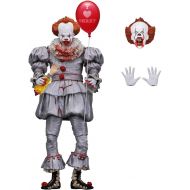 Toywiz NECA IT 2017 Movie Pennywise Exclusive Action Figure [Ultimate Version, Bloody, I Love Derry Balloon]