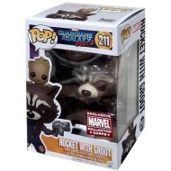 Toywiz Funko POP! Marvel Rocket Raccoon with Baby Groot Exclusive Vinyl Bobble Head #211 [Guardians of the Galaxy Vol. 2]