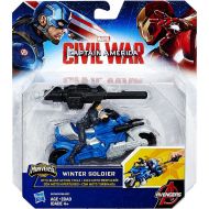 Toywiz Captain America Civil War Winter Soldier & Blast Action Cycle Action Figure Vehicle