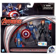 Toywiz Marvel Avengers Age of Ultron Captain America & Black Widow Exclusive Action Figure 2-Pack