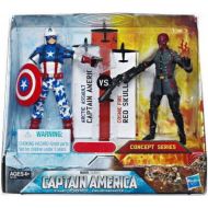 Toywiz The First Avenger Concept Series Arctic Assault Captain America & Cosmic Fire Red Skull Exclusive Action Figure 2-Pack