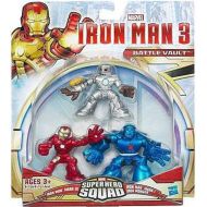 Toywiz Superhero Squad Iron Man, Mark I & Iron Monger Action Figure 3-Pack [Battle Vault]