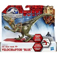 Toywiz Jurassic World Bashers & Biters Velociraptor Blue Action Figure