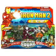 Toywiz Iron Man 2 Superhero Squad Final Battle Action Figure 3-Pack