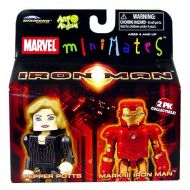 Toywiz Marvel Minimates Iron Man Movie Pepper Pots & Mark III Iron Man Minifigure 2-Pack