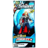 Toywiz Marvel Avengers Mighty Battlers Hammer Slinging Thor Action Figure [Damaged Package]