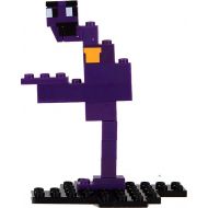 Toywiz McFarlane Toys Five Nights at Freddys 8-Bit Series 1 Purple Guy Buildable Figure #12045 [Golden Freddy Piece!]
