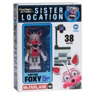 Toywiz McFarlane Toys Five Nights at Freddys Sister Location Funtime Foxy with Stage Left Micro Figure Build Set