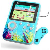 G5 Handheld Game Console：Retro Video Game Console with Hundreds of Preloaded Classic Video Games Support 2 Players and TV Connection Game Player Christmas Toys and Gifts for Kids