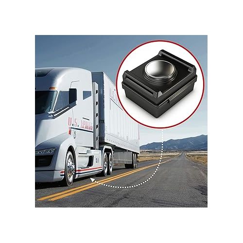  Tracki Magnetic Waterproof mini case box + 3500mAh 6x longer battery life, for GPS trackers for vehicles tracking device for cars real time GPS tracker for vehicles hidden tracking device not included