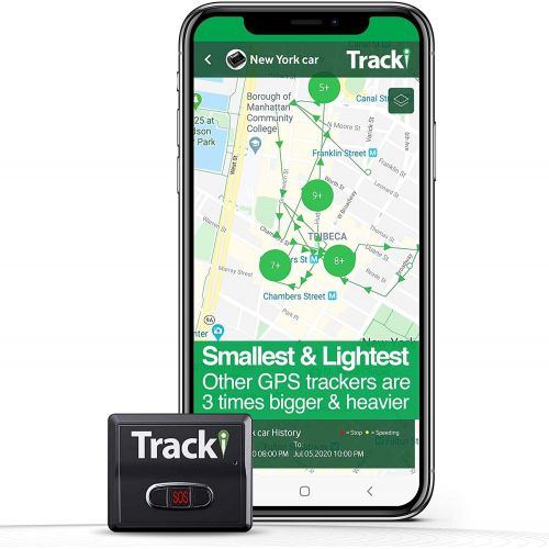  Tracki 2022 model 4G LTE Mini GPS Tracker magnetic. Unlimited distance US & worldwide. For Vehicles, Car, Kids, Elderly, Dogs, Motorcycle. Small Portable real time Tracking Device.