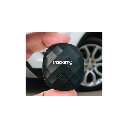  Trackimo Guardian Mini Portable Real Time Personal GPS Tracker for Vehicles, Pets, and Children, Full Worldwide Coverage with App for Android and iPhone, Long Lasting Battery Life.