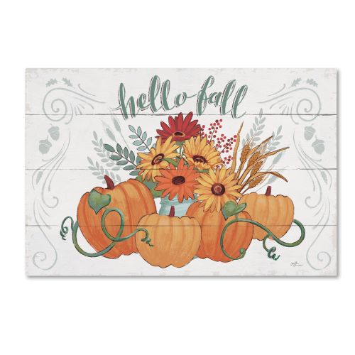  Trademark Art Trademark Fine Art Fall Fun I Canvas Art by Janelle Penner