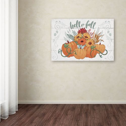  Trademark Art Trademark Fine Art Fall Fun I Canvas Art by Janelle Penner