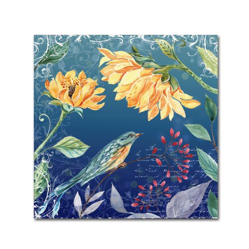  Trademark Art Trademark Fine Art Evening Garden VI Canvas Art by Irina Trzaskos Studio