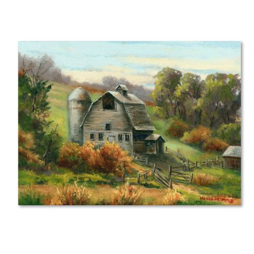  Trademark Art Trademark Fine Art Purdya€S Barn Canvas Art by Wanda Mumm