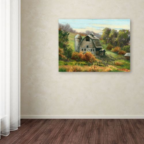  Trademark Art Trademark Fine Art Purdya€S Barn Canvas Art by Wanda Mumm