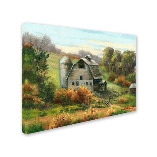  Trademark Art Trademark Fine Art Purdya€S Barn Canvas Art by Wanda Mumm