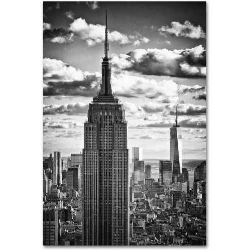  Trademark Art Trademark Fine Art New York Skyscrapers Canvas Art by Philippe Hugonnard