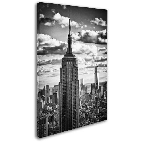  Trademark Art Trademark Fine Art New York Skyscrapers Canvas Art by Philippe Hugonnard