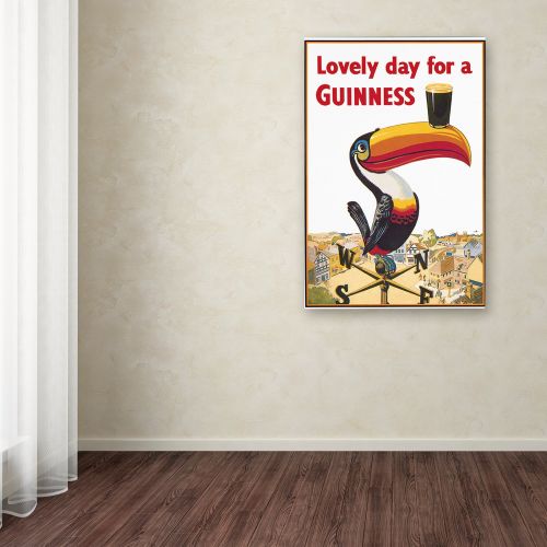  Trademark Art Trademark Fine Art Lovely Day For A Guinness VIII Canvas Art by Guinness Brewery