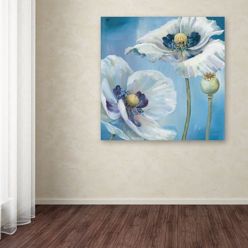  Trademark Art Trademark Fine Art Blue Dance II Canvas Art by Lisa Audit