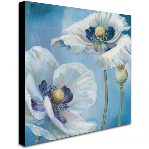  Trademark Art Trademark Fine Art Blue Dance II Canvas Art by Lisa Audit