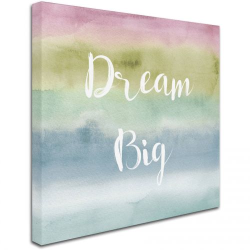  Trademark Art Trademark Fine Art Rainbow Seeds XIV Cool Dream Canvas Art by Lisa Audit