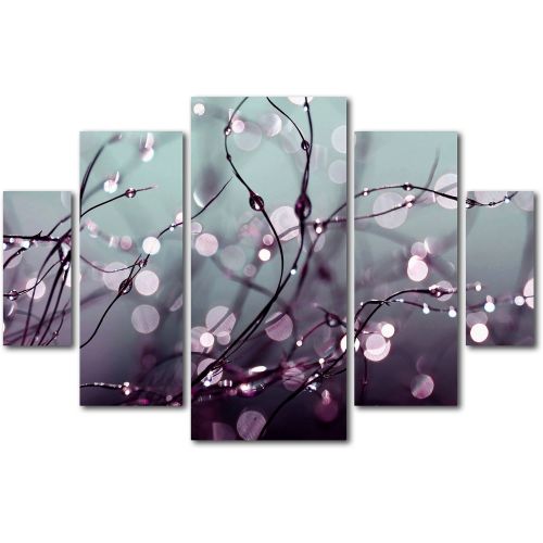  Trademark Art Beata Czyzowska Young Over the Rainbow Multi-Panel Art Set