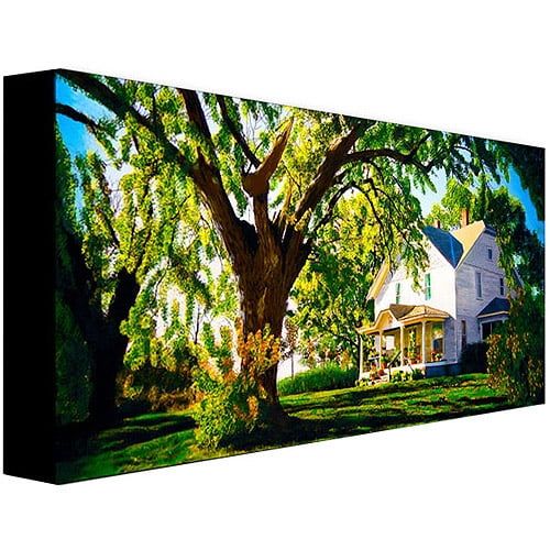  Trademark Art Farm House Canvas Wall Art by Roderick Stevens