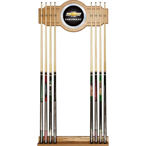  Trademark Gameroom Chevrolet Billiard Cue Rack with Mirror