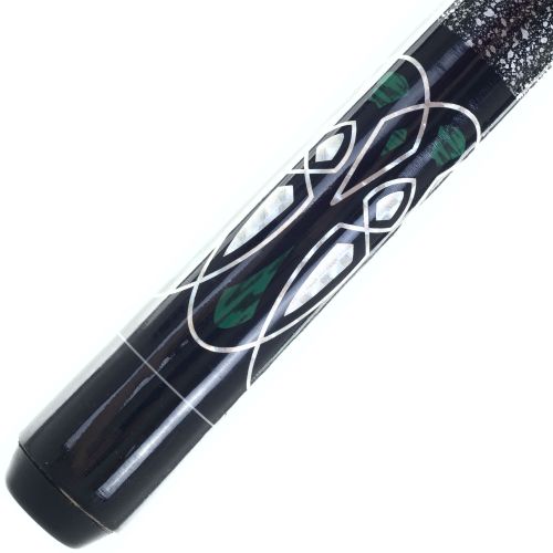  Trademark Global Emerald Green Laser Designer Pool Stick