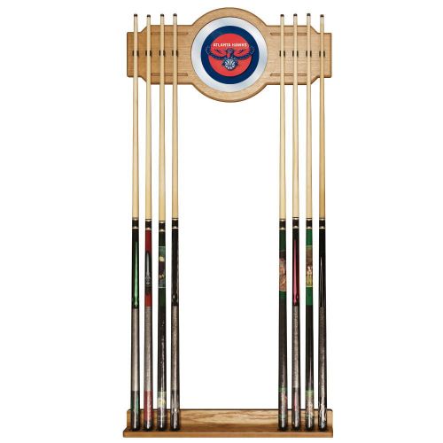  Trademark Global Los Angeles Lakers NBA Billiard Cue Rack with Mirror