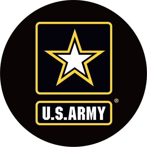  Trademark Global U.S. Army Billiard Cue Rack with Mirror