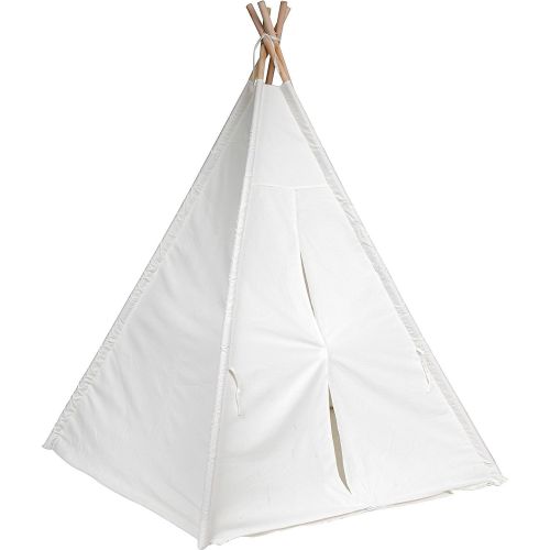  Trademark Innovations Authentic Giant Canvas Play Teepee Children Play Tent