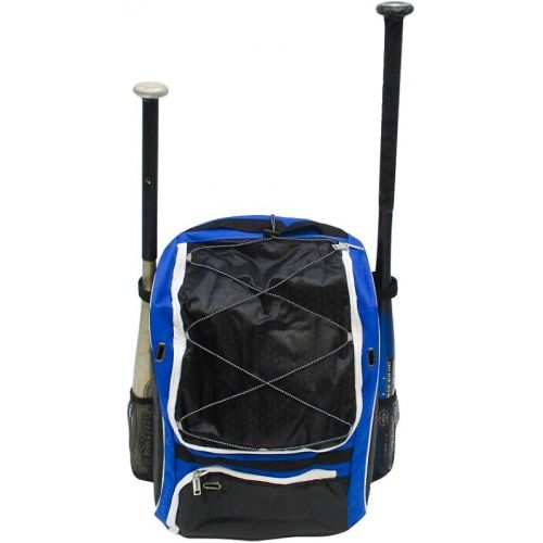  Trademark Innovations Baseball, Softball Equipment Storage Backpack for Bat, Helmet, Gloves, Shoes